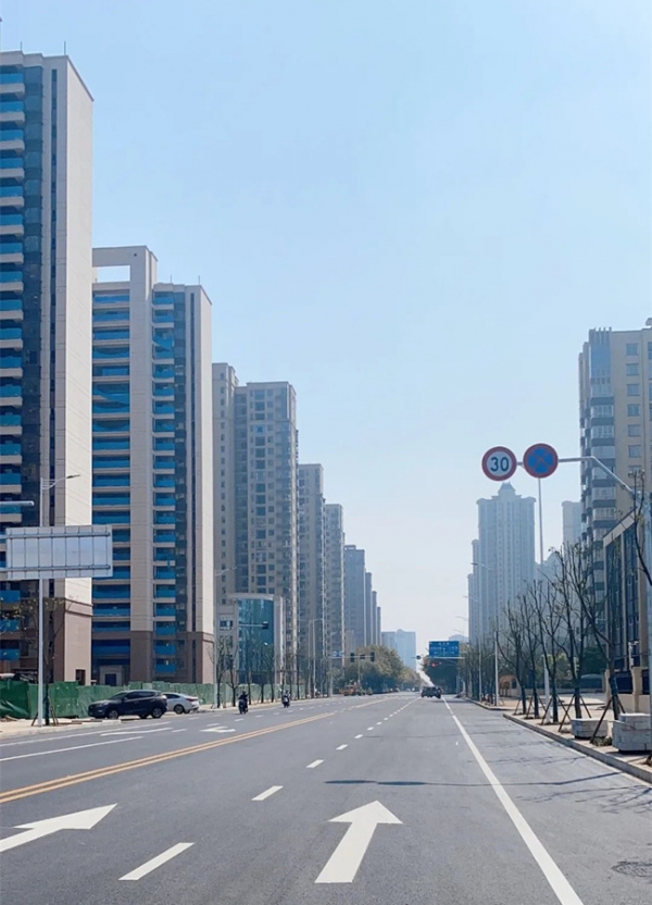 廬陵新區(qū)又一條途徑通車，美妙生涯立時(shí)兌現(xiàn)!